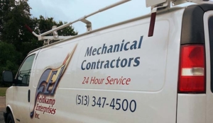 Feldkamp Enterprises mechanical contractors service vehicle
